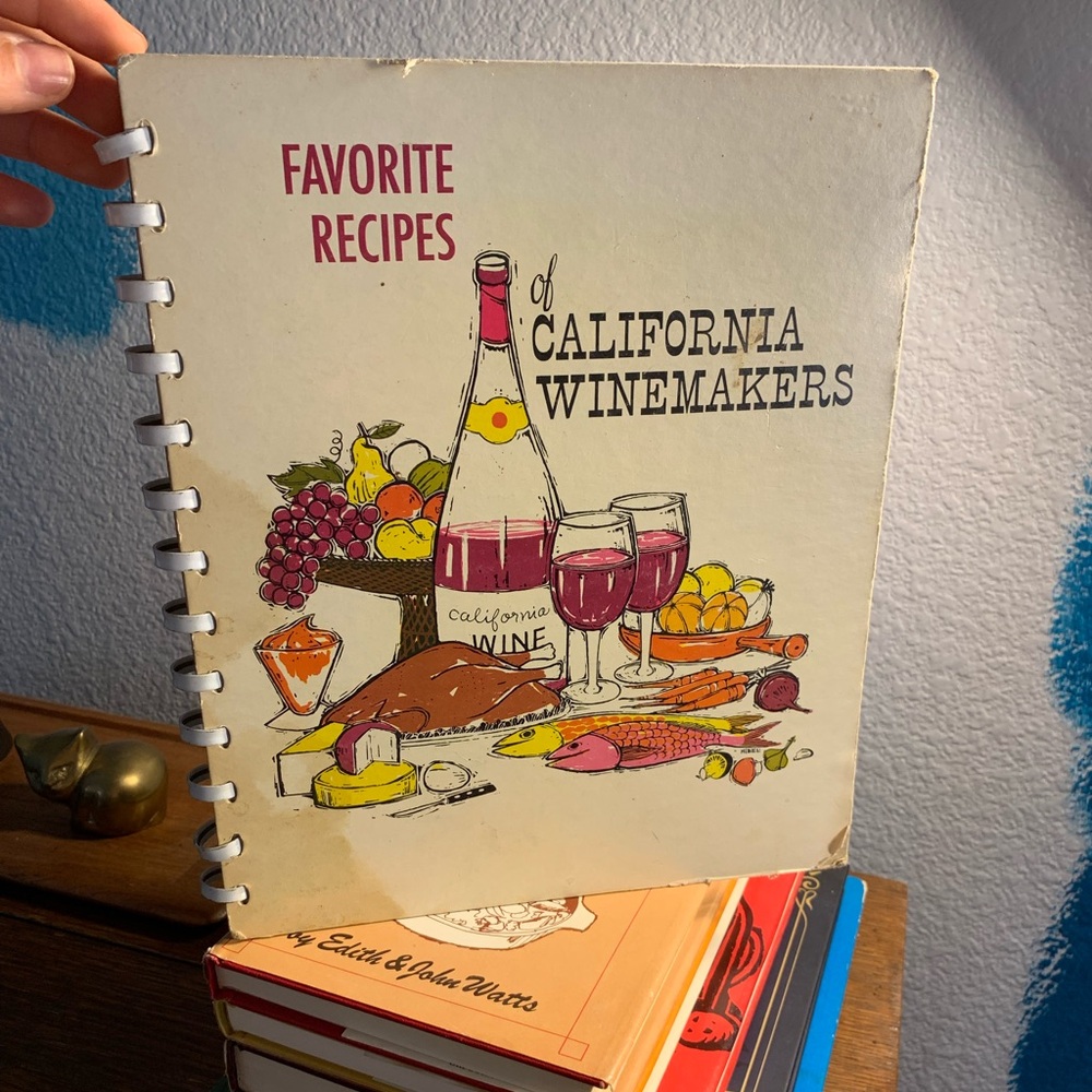 Vintage cookbook